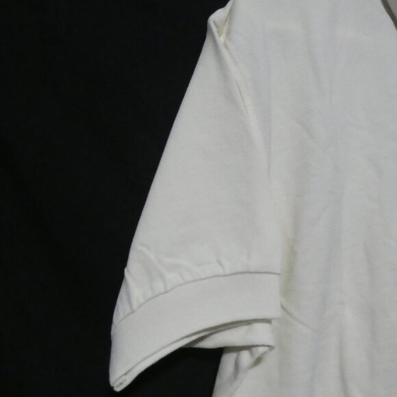 BOSSINI | medium | Cream Polo Shirt With Striped Collar | Embroidered Logo - Picture 3 of 13